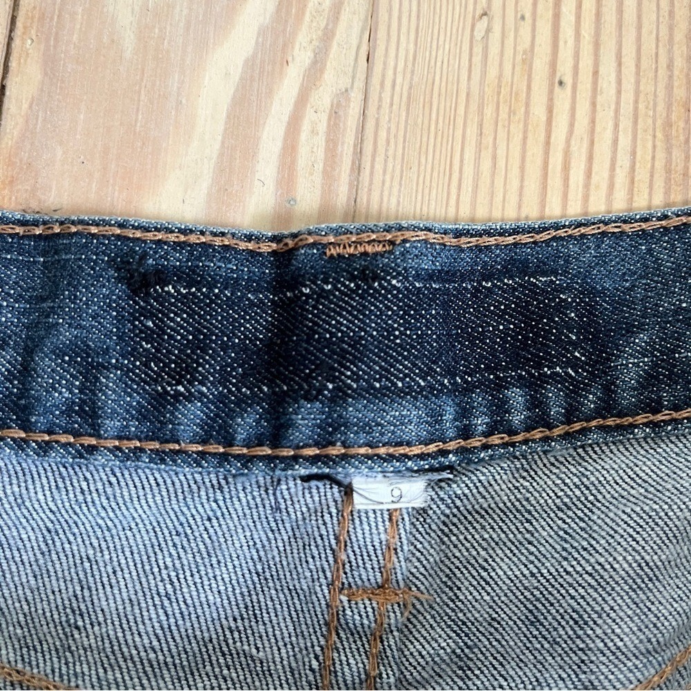 Vintage Calvin Klein Jeans dark blue wash straight leg jeans stretchy material - Picture 7 of 12